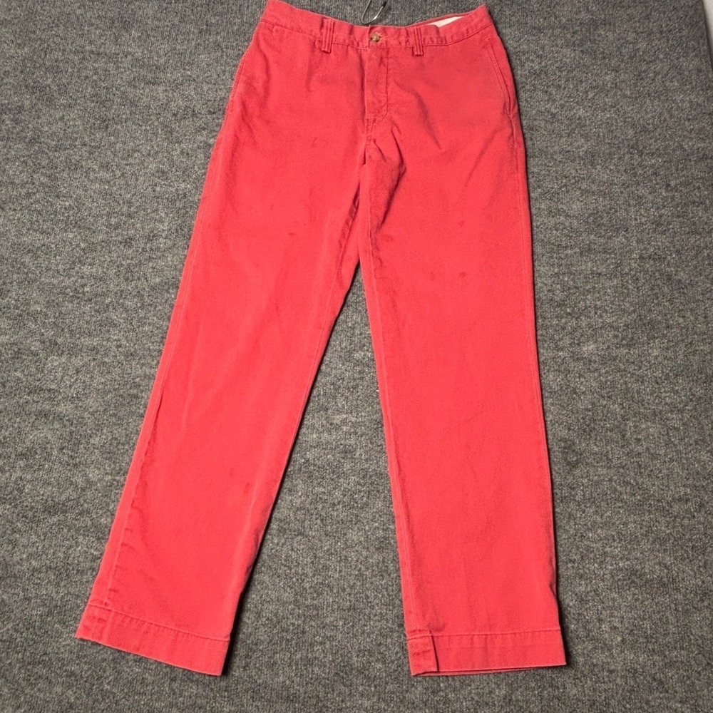 Polo Ralph Lauren Men's Bedford Chino Pants 30x30 Red Classic Fit